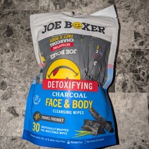 New Joe Boxer Detoxifying Cleansing Wipes 30 Ct